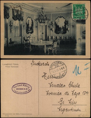 Ansichtskarte pillnitz - ansichtskarte,