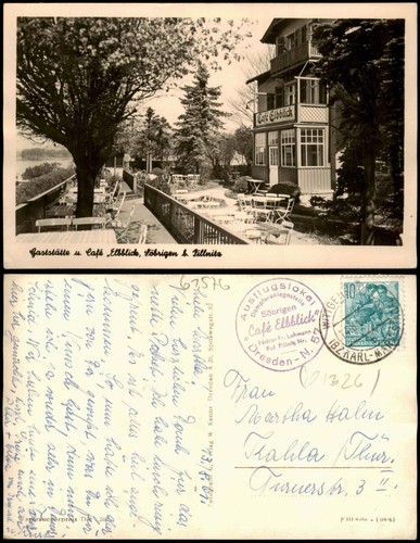 Pillnitz gaststätte café - u.,