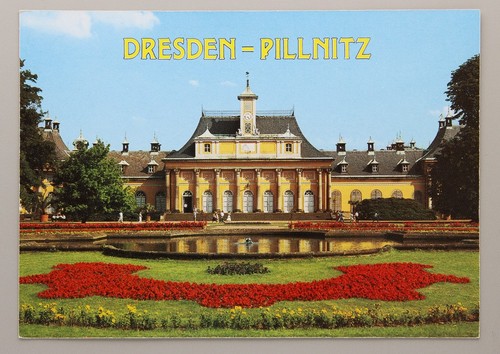 Postkarte dresden pillnitz - -,