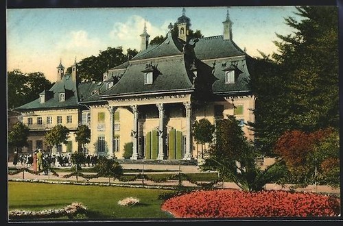 Ansichtskarte pillnitz elbe - pillnitz, /elbe