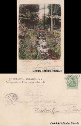 Ansichtskarte pillnitz - ansichtskarte,