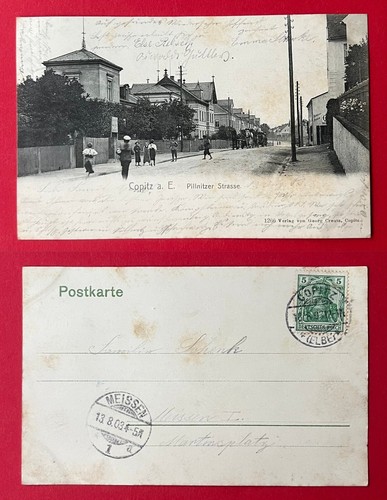 Pirna copitz 1903 - ak, in