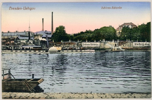 Ansichtskarte dresden übigau - ansichtskarte,