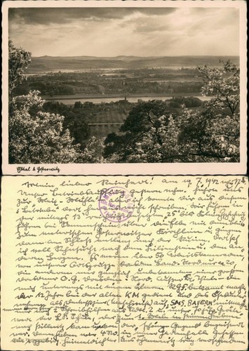 Ansichtskarte pillnitz blick - pillnitz,