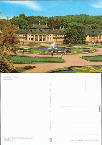 Ansichtskarte pillnitz schloss - pillnitz,