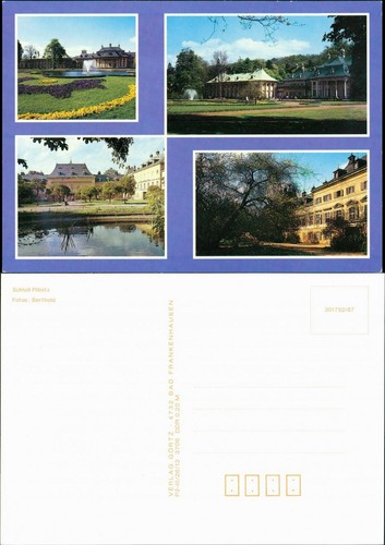 Ansichtskarte pillnitz schloss - pillnitz,