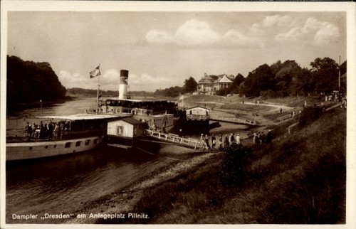 Dresden pillnitz dampfer - dresden, pillnitz,