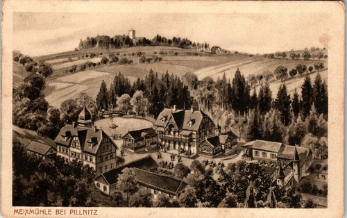 Ansichtskarte meixmühle bei - ansichtskarte,