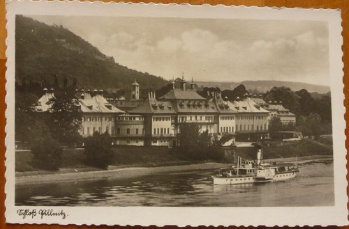 Schloß pillnitz 1942 - schloß,