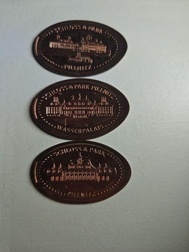 Elongated coins dresden - coins,