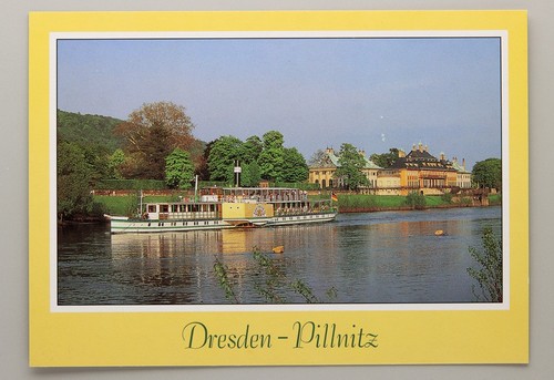 Postkarte dresden pillnitz - -,
