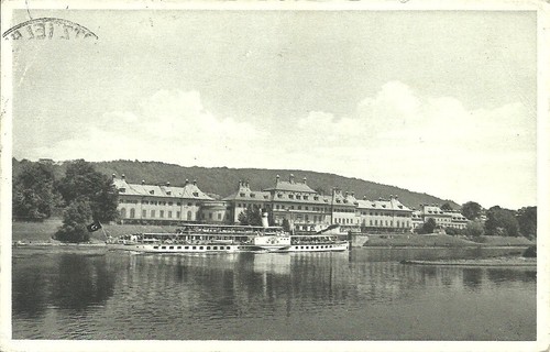 Pillnitz elbe - ak,