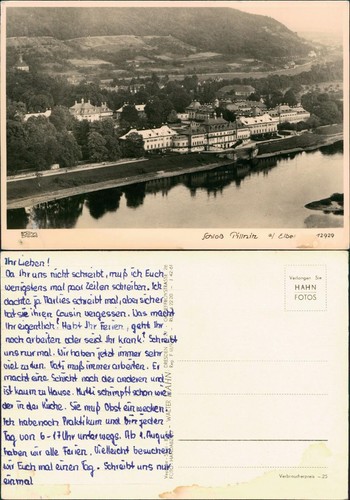 Ansichtskarte pillnitz - ansichtskarte,