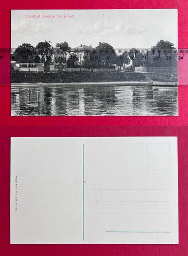 Dresden 1910 strandidyll - ak,