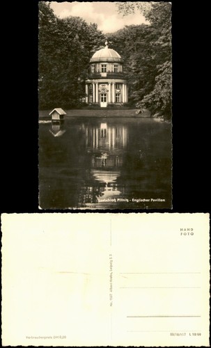 Ansichtskarte pillnitz - ansichtskarte,
