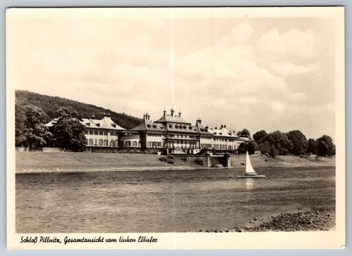 Postkarte pillnitz schloss - pillnitz,