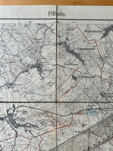 Alte landkarte 1920 - alte,